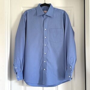 James Tailor blue dress shirt tailored fit vintage vibe menswear minimal classic